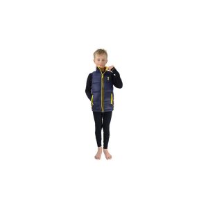 Lancelot Boys Padded Gilet by Little Knight – Navy