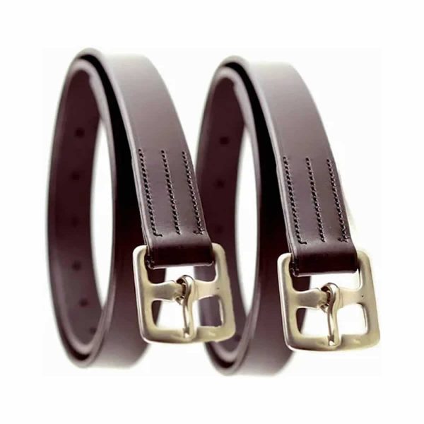 Ascot Adult Stirrup Leathers Brown