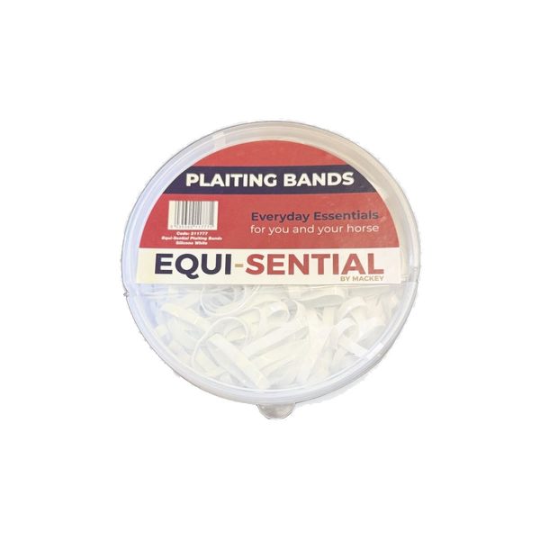 Equi-sential Plaiting Bands White