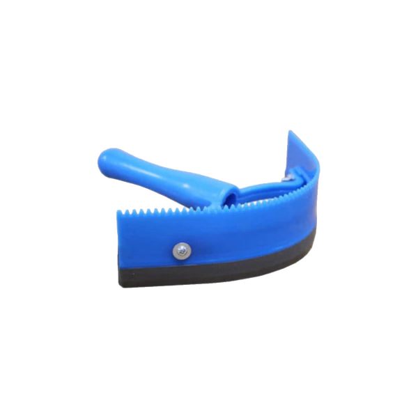 Plastic Sweat Scraper Blue