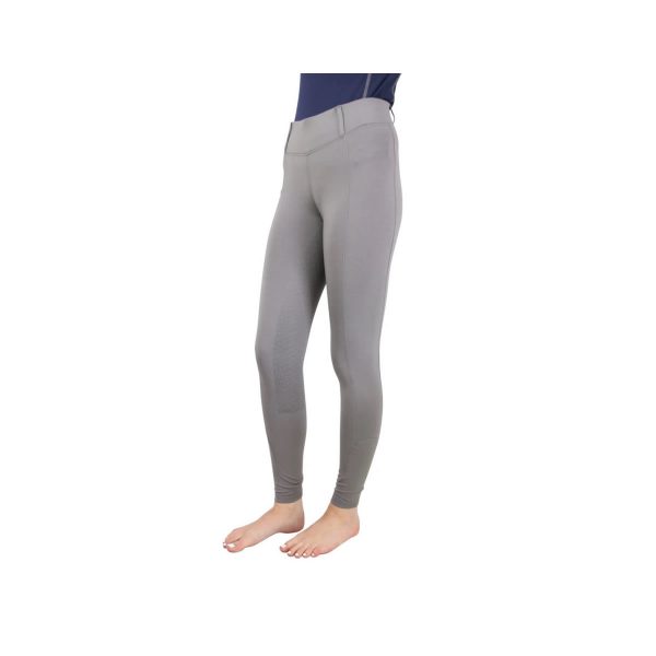 Hy Sport Active Riding Tights - Pencil Point Grey