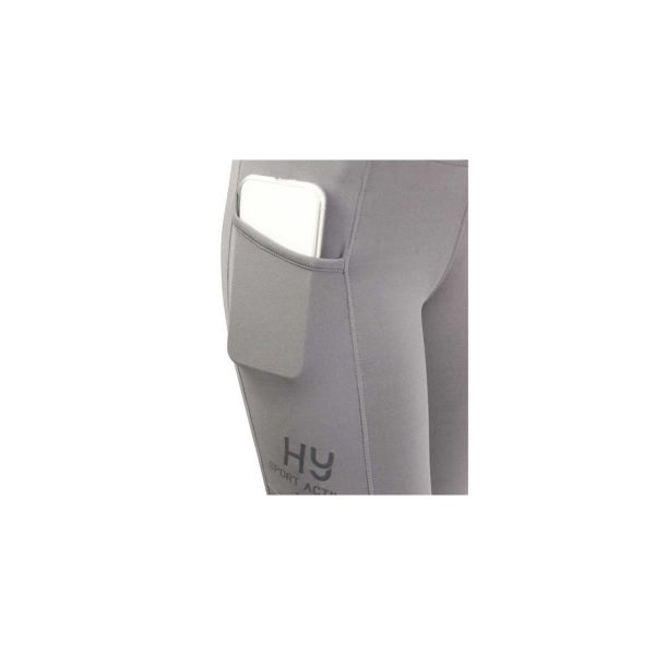 Hy Sport Active Riding Tights - Pencil Point Grey Photo 2