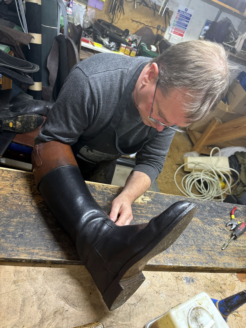Shoemark Saddlery and Leatherwork, leathersmith Sean Hall Photo 2