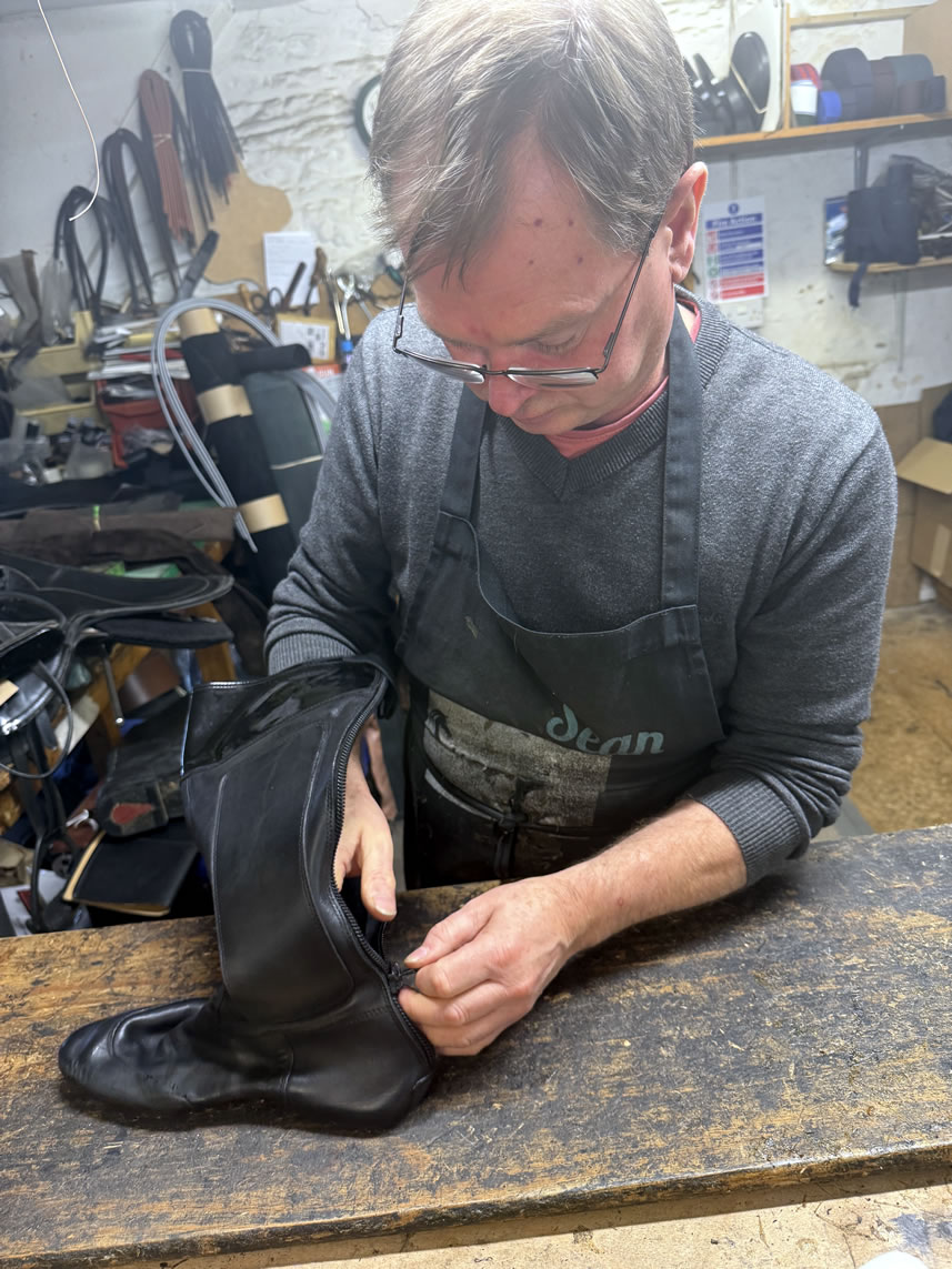 Shoemark Saddlery and Leatherwork, leathersmith Sean Hall Photo 3